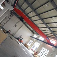 杭州起重機--嘉興桐鄉市LDA型電動單梁起重機安裝完成