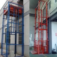 遼寧鐵嶺現場安裝液壓導軌貨梯