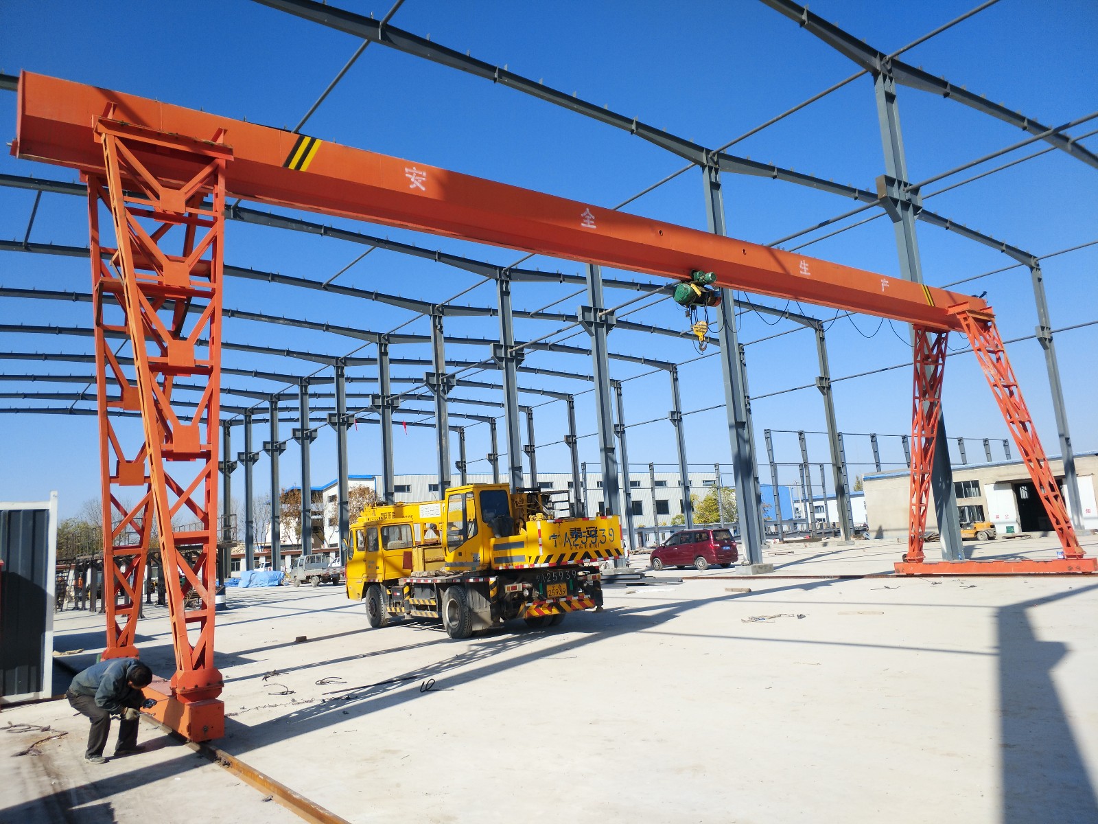 寧夏銀川望遠5噸龍門吊生產(chǎn)廠家