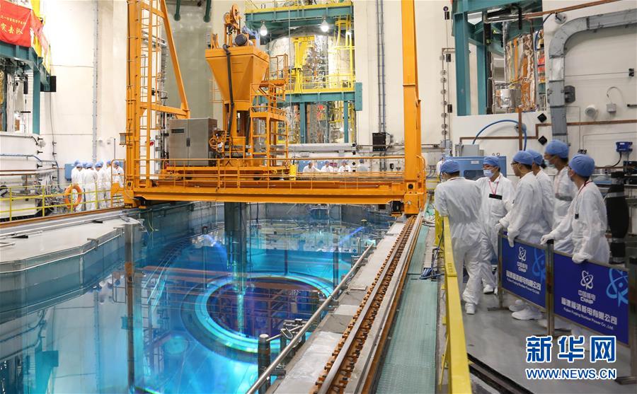 （圖文互動）（8）&ldquo;華龍一號&rdquo;全球首堆開始裝料