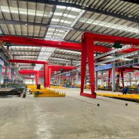 湖北省荊州市半門式龍門吊起重機，龍門吊，行吊
