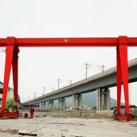 MH型3~16噸電動葫蘆門式起重機(jī)倉庫工廠專業(yè)龍門吊