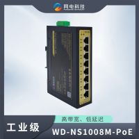 網電科技 工業級 POE 8口 交換機