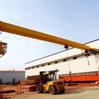 張家港電動葫蘆半門式起重機