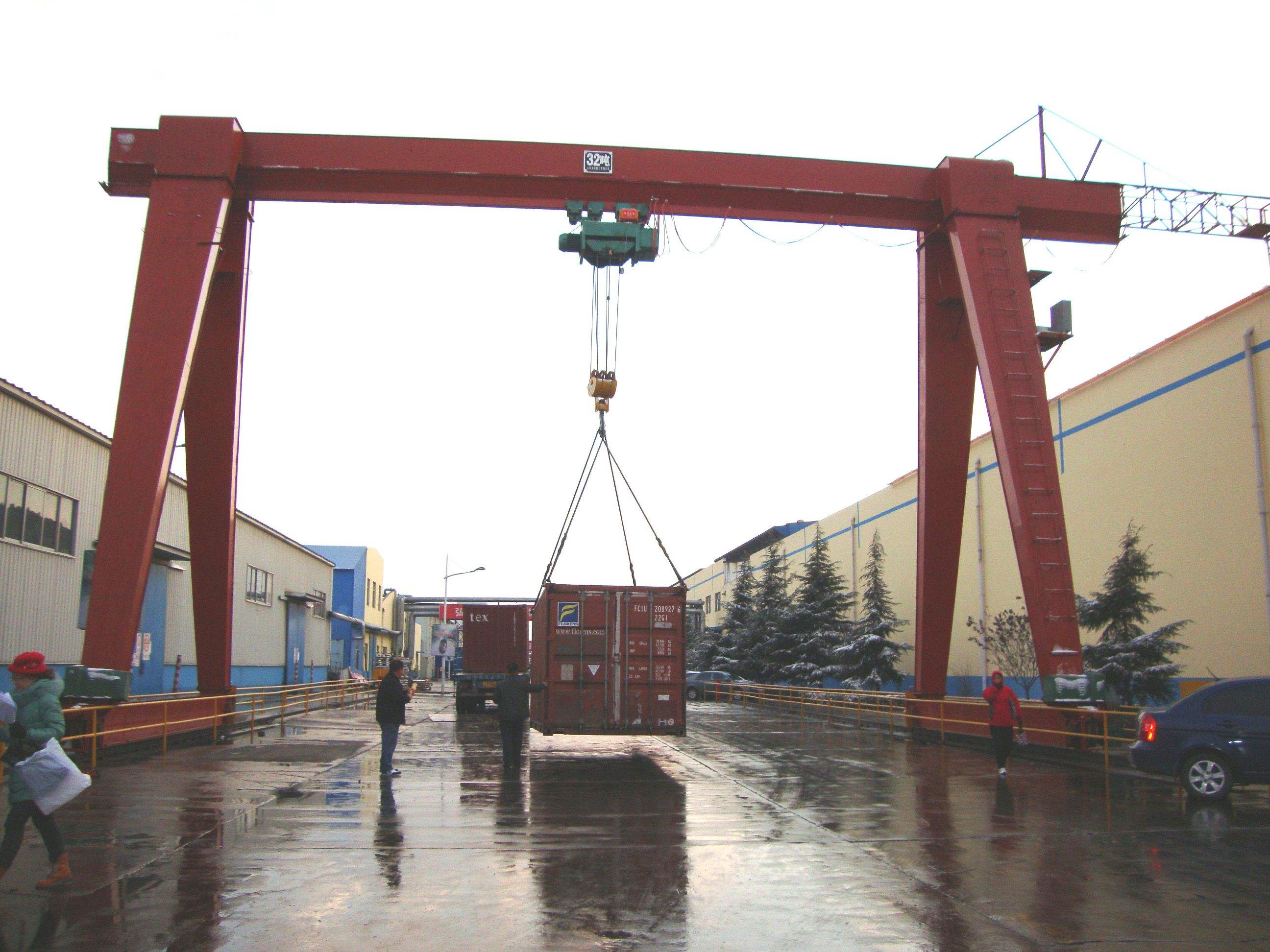 西安單梁門式起重機